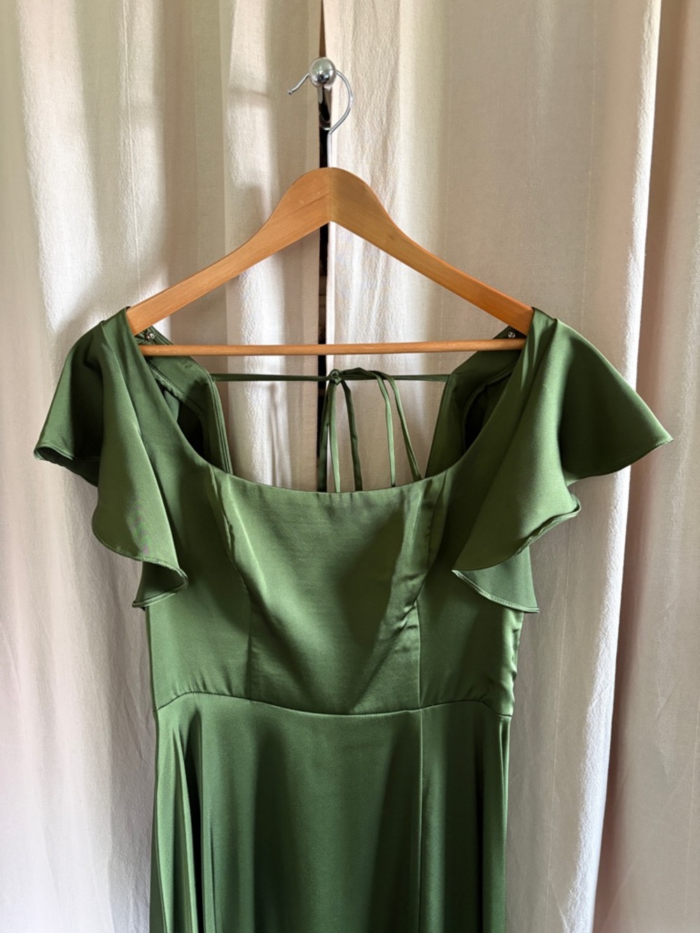 Azazie Olive Bondi Bridesmaid Dress, A10 - Picture 2 of 6